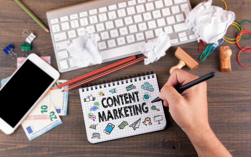ảnh bìa content marketing